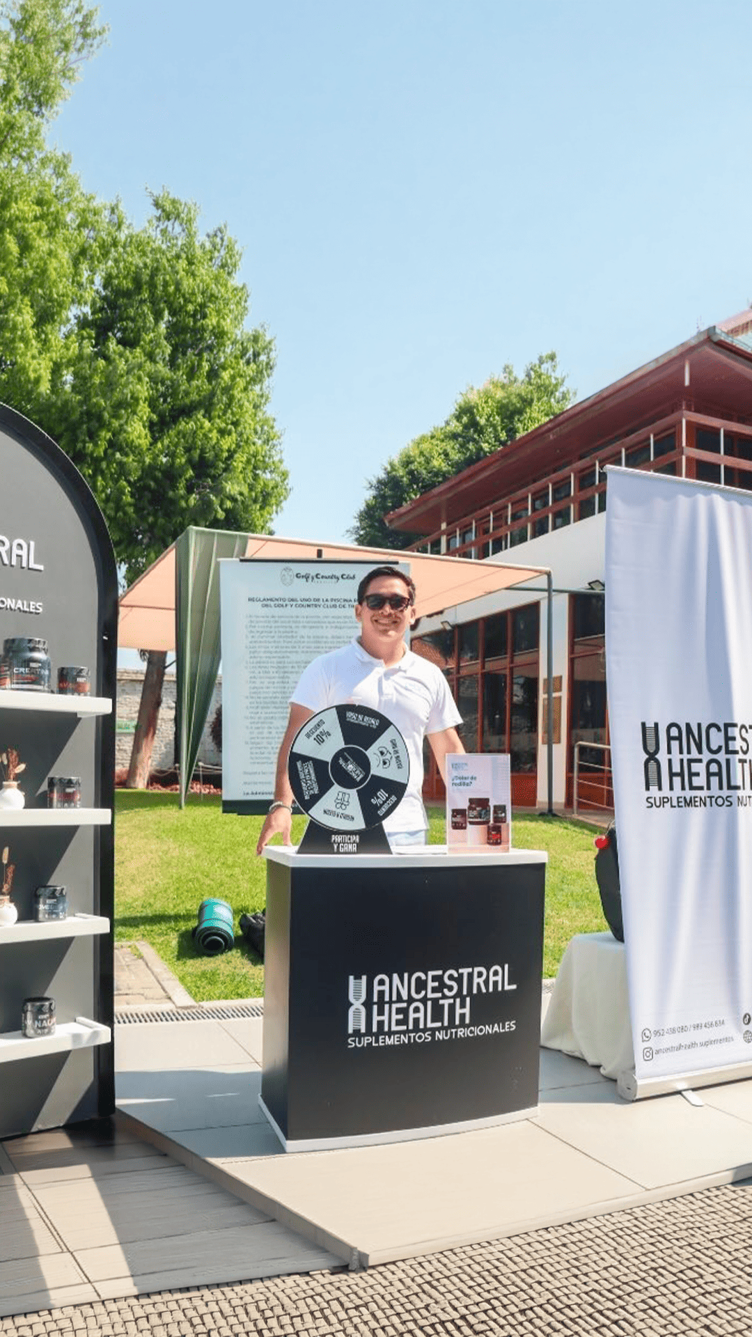 Ancestral Health en un evento