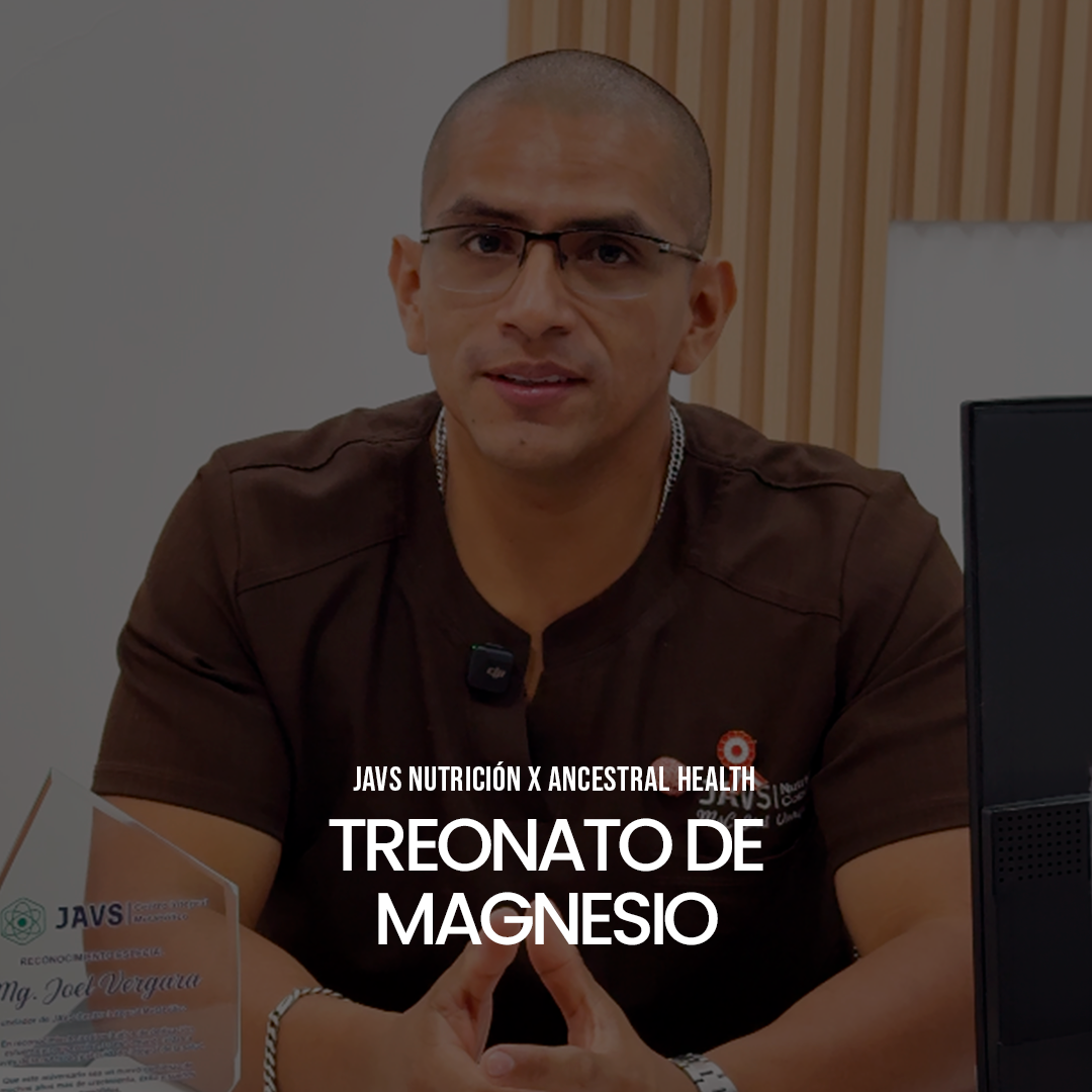 Joel Vergara, Nutricionista nos explica sobre el Treonato de Magnesio y cómo puede ayudarte