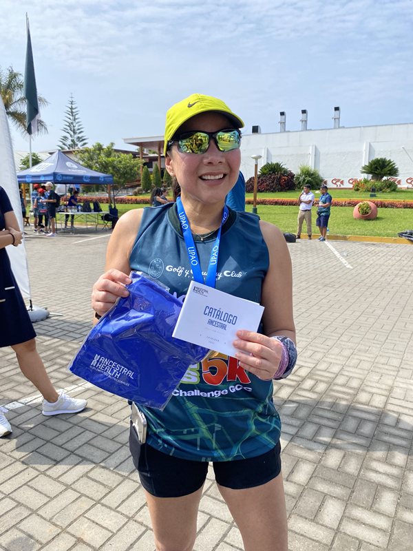 Participante destacada del Country Run 5K Trujillo